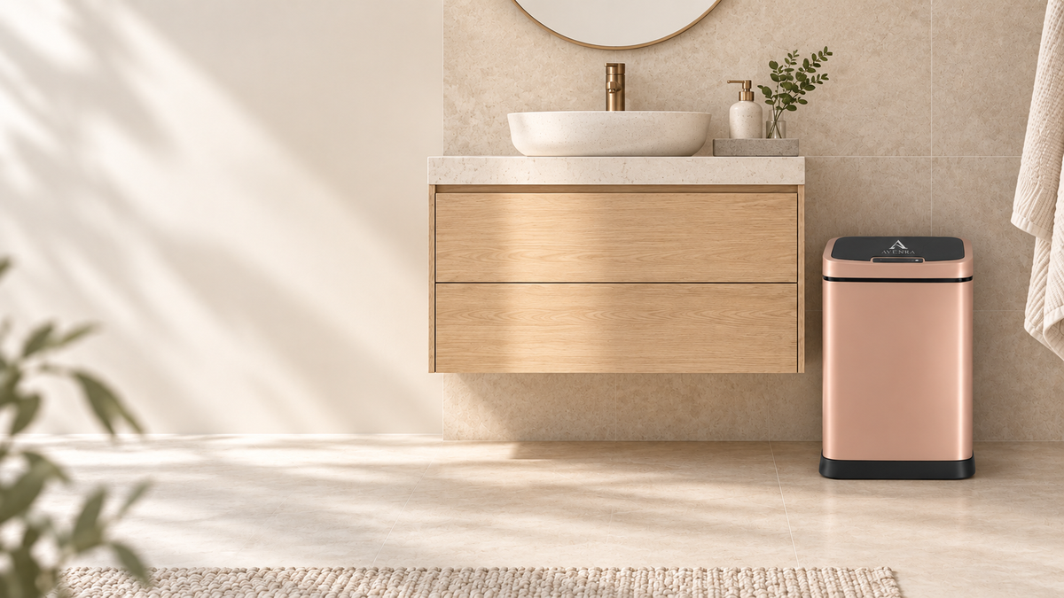 Avenra Touchless Sensor Bin — 12L